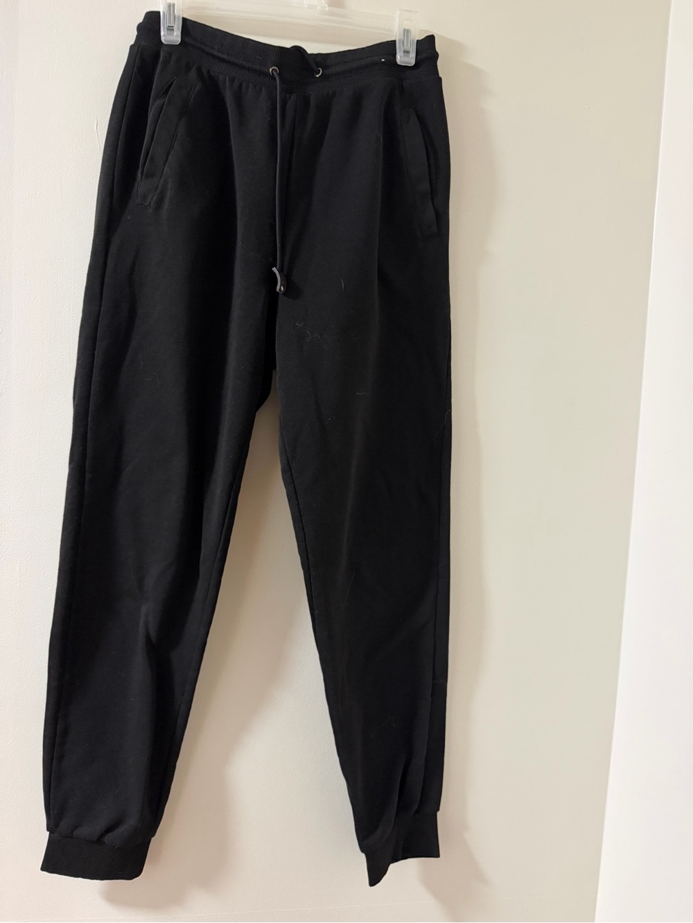 Architect Jogger Pants Mens M Black Excellent Drawstring Tapered Leg Sweatpants